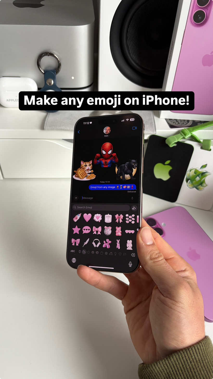 Never thought this day would come! Transform any image into an emoji on your iPhone! What should definitely be an emoji everyone should use? #iphoneemoji #customemojis #aiemojis #emojis #emojisoniphone #iphonetutorial #howtogetemojis #anyemojiyouwant #iphonetipsandtricks #refinedsign #iphonetricks2024 