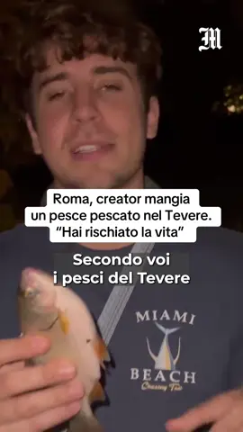 In molti volevano farlo ma nessuno si era spinto fino a questo punto. Un creator di nome Don Teo ha pescato, cucinato e poi mangiato un pesce del fiume Tevere.  Molte sono state le reazioni delle persone sotto il video, mettendo in guardia Don Teo sulla pericolosità del suo gesto e le conseguenze per la salute, in molti in fatti sostengono che “abbia messo a rischio la sua vita”.  “Ci hai lasciato le penne?” o molti che sostengono che il pesce potesse essere malato o proveniente da acqua particolarmente inquinata. In un commento, lo stesso Creator ha risposto: “Si, sono ancora vivo e no, il video non è fake”  . . . [#IlMessaggero] #romatevere #roma #tevere #capitale #creator #pesca #video 