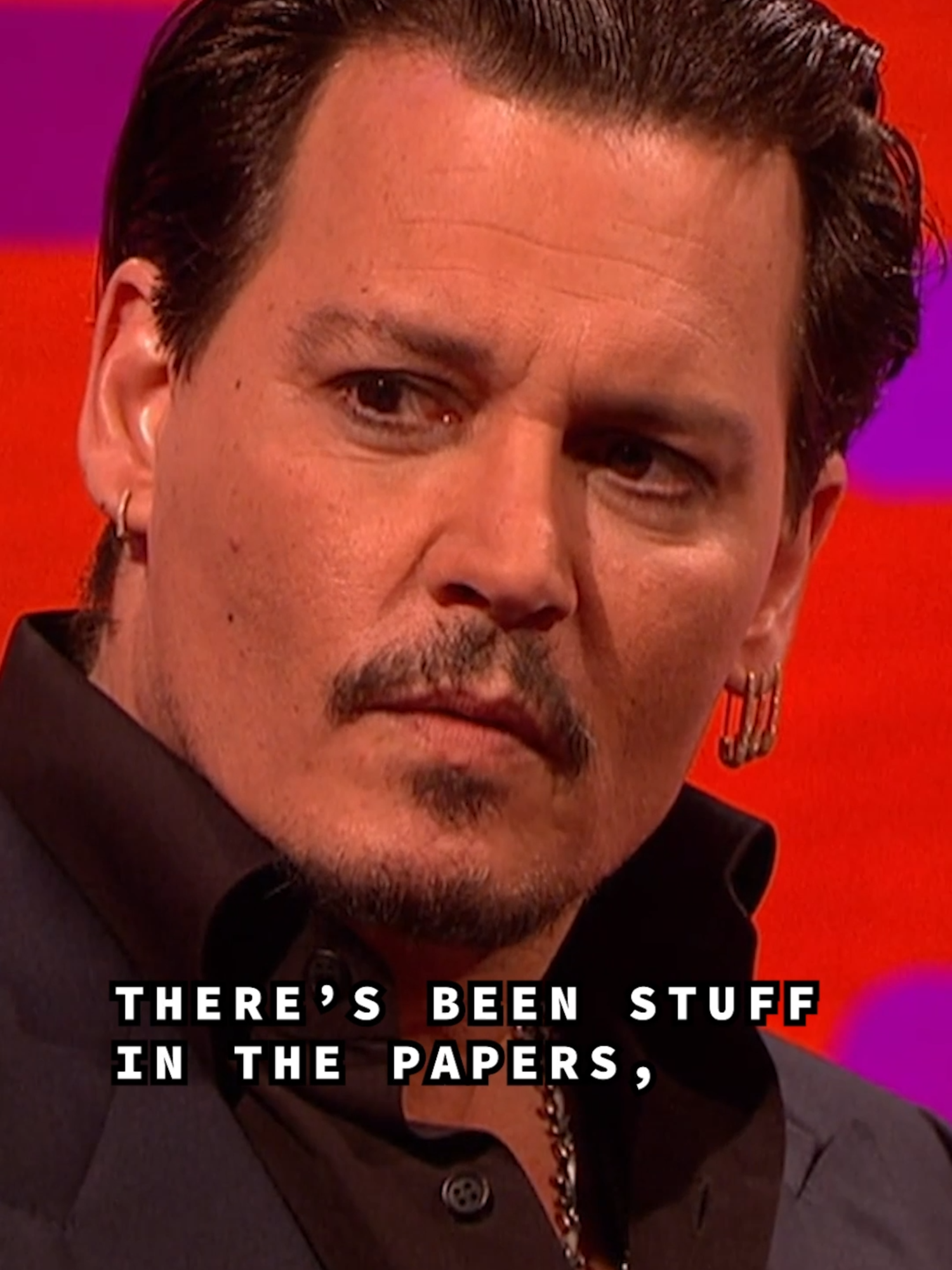 Plot twist: is #JohnnyDepp actually a Manc? 👀🐝 #thegrahamnortonshow #grahamnorton