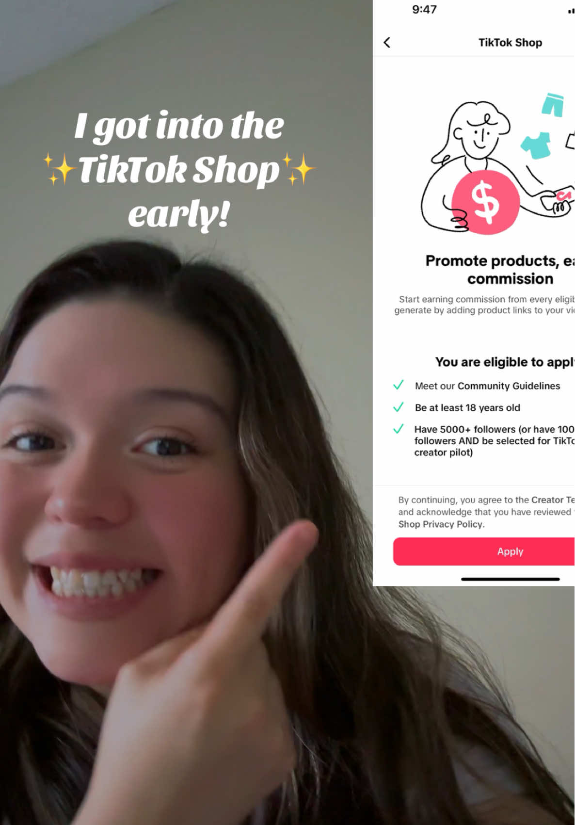 Please dont give up! I got in under 2k followers. Keep showing up, keep posting. Forget the 200-300 view jail, tiktok just wants to know if youre in for the long run.  So grateful!! Thank you guys!! God bless 🤍✨ #tiktokshopaffiliate #engagementisthekey #hardworkpaysoff #ttshop #teamwork #keepposting #godblessyou 