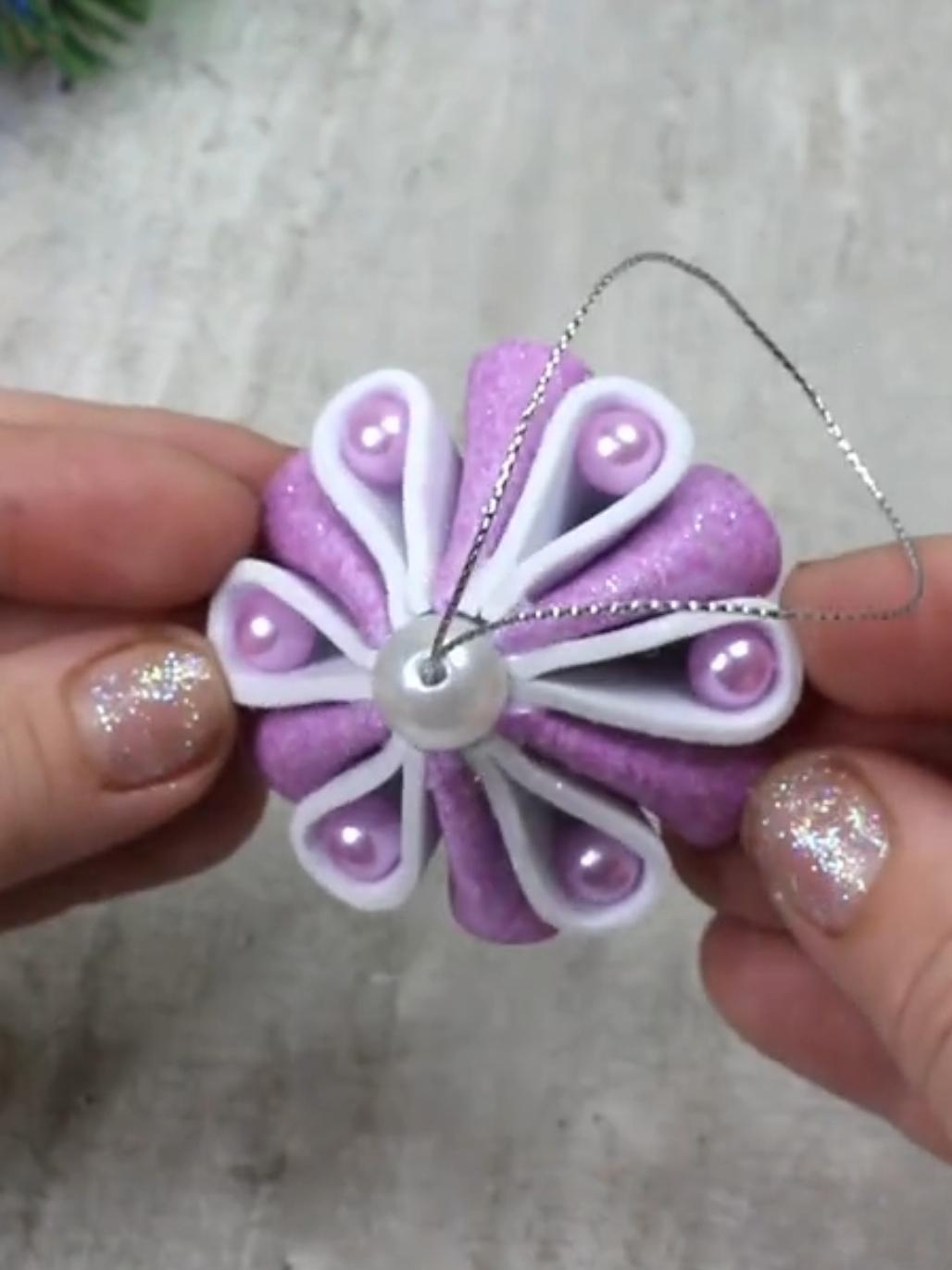 Decorazioni Natalizie - DIY Christmas Ornament  #gommaeva #fommy #christmasdecor #handmade #olgaslati #новыйгод #DIY #natalizio #feliznavidad #2024 #diyproject 