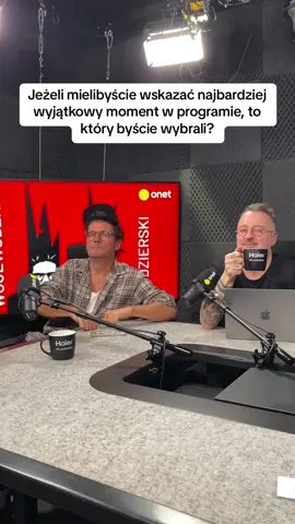 Dla taki wyjątkowych momentów, które zostają w pamięci, uwielbiamy ten podcast 🤌🏻#wojewódzkikędzierski  ___ #Haier #HaierLevel #RozmowyHaier #HaierTalks #płatnawspółpraca