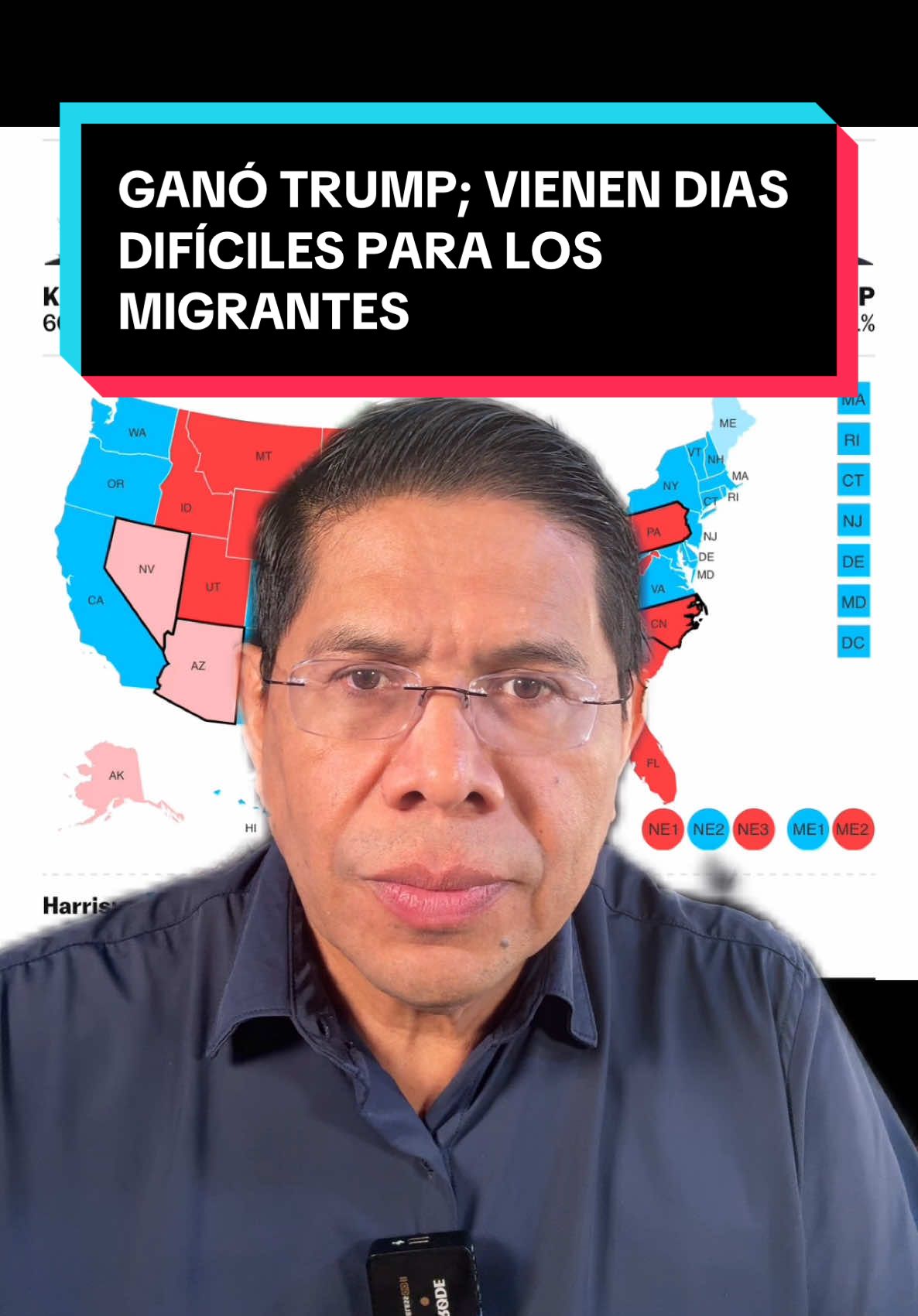 GANÓ TRUMP; VIENEN DIAS DIFÍCILES PARA LOS MIGRANTES #eeuu #migrantes #migrantes_latinos #diasporanicaraguaestadosunidos #trump #republicanos #nicaragua #nicaraguatiktoks #nicaragua🇳🇮❤️ 