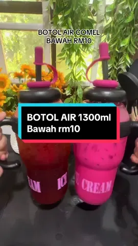 Botol air comel bentuk ais cream#botolair #botolairmurah #botolairtiktok #botolaircomel #julianawhib 