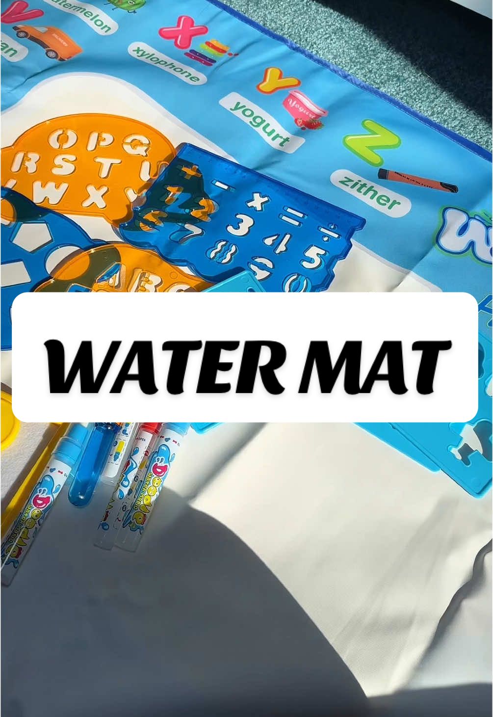 The COOLEST, most MASSIVE water mat I’ve ever seen! • • #waterplay  #TikTokShopBlackFriday #TikTokShopCyberMonday #TikTokShopNewArrivals #FallDealsForYou #TikTokShopHolidayHaul #FallDealsForYou #blackfridaydeals #blackfriday2024 #giftideas #christmas #TikTokShop #viralvideo #fy #fypシ #sahm #sahmlife #stockingstuffer #gift  #OOTD #spotlightfinds #blackfridayearlydeals