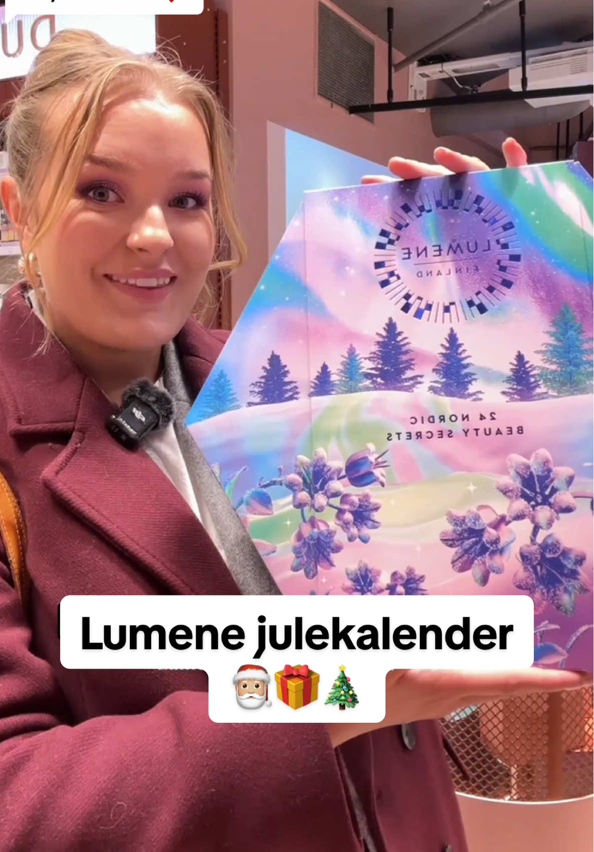 Replying to @Oline Grannes @LUMENE julekalender🎅🏼✨🎄🎁 Hva synes du om den? #julekalender #lumene #lumenebeauty #sminke #jul2024 