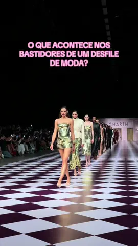 Vem com a gente conferir os bastidores do nosso último desfile! Mais detalhes na nossa rede vizinha 💗✨🎀 #muitocharth #charth #desfilecharth #desfiledemoda #desfile #backstage 