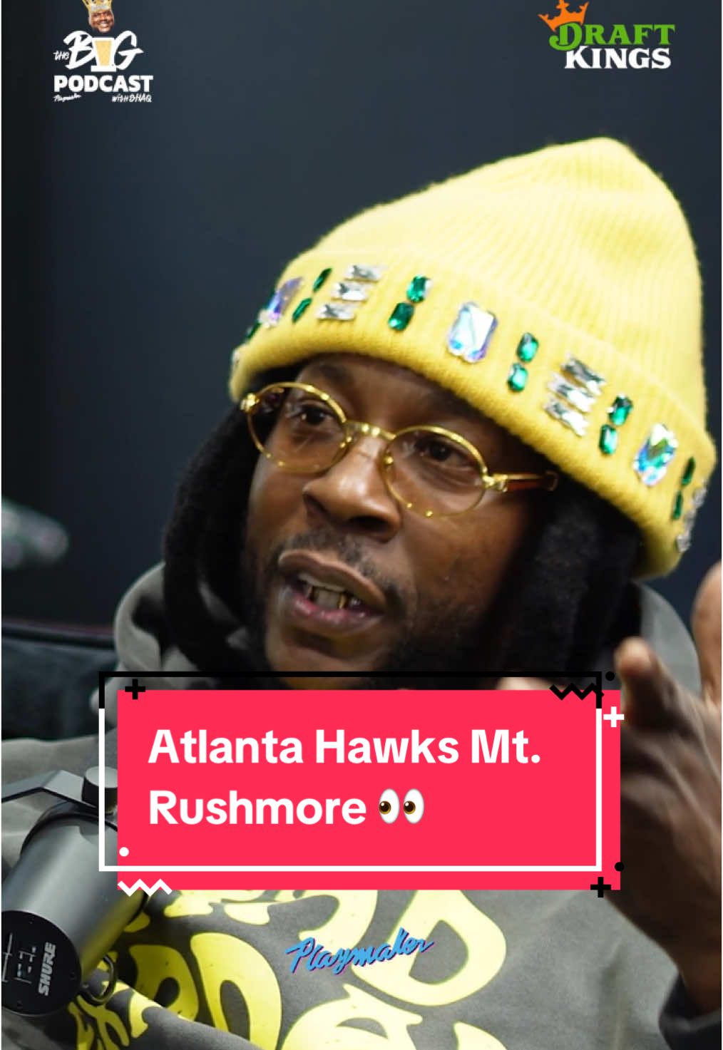 2 Chainz gives us his Atlanta Hawks Mt. Rushmore 👀 Did he miss anyone?  #atl #atlantahawks #hawks #traeyoung #fyp #NBA #hoops #nbabasketball 