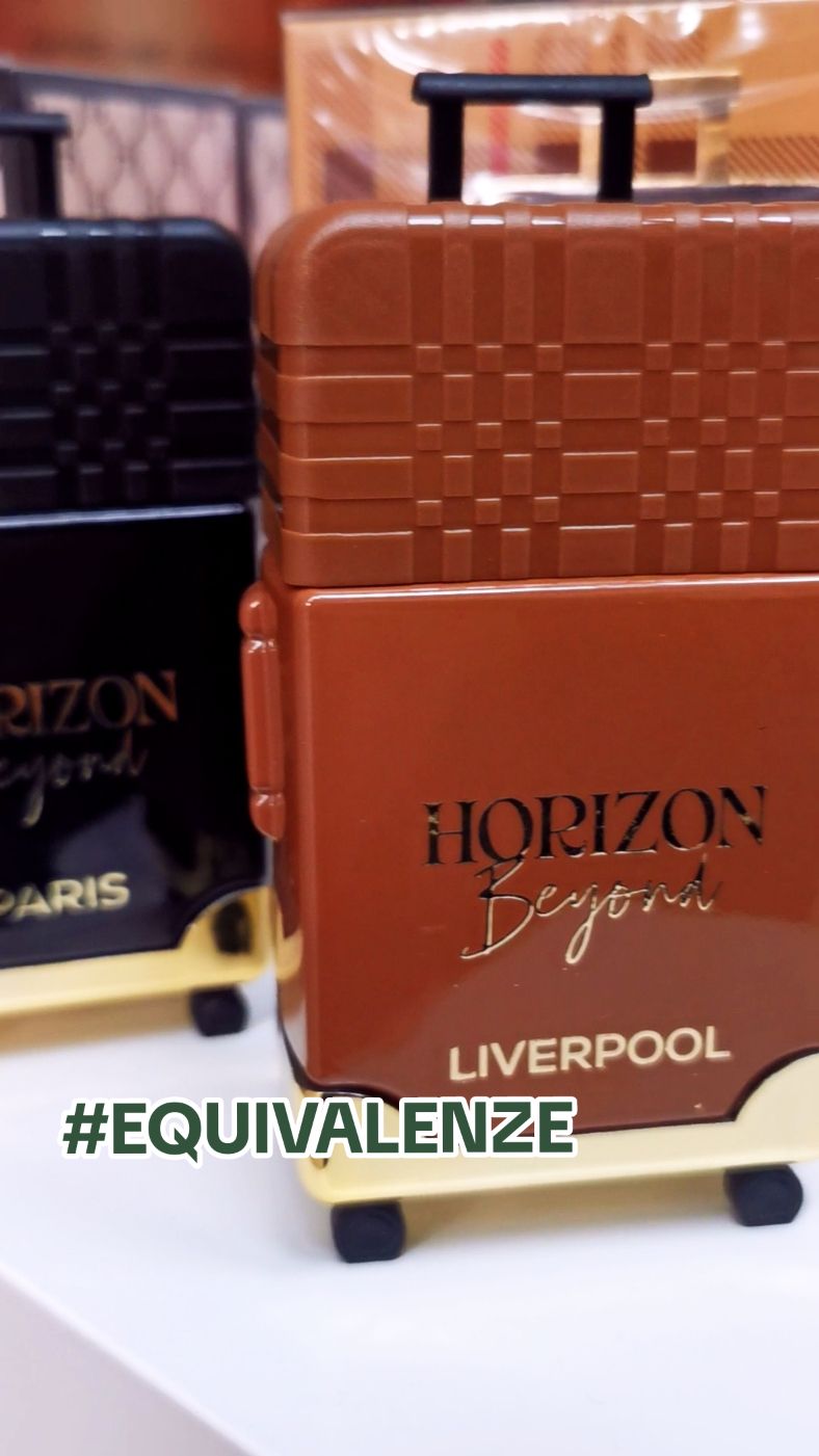 Due nuove fragranze - DUE EQUIVALENZE A SOLI 5,5€ HORIZON BEYOND PARIS - equivalenza YSL My Slf Uomo HORIZON BEYOND LIVERPOOL - Equivalenze Guerlain Tobacco Honey, uno tra I profumi più costosi e pluripremiati degli ultimi tempi. Equivalenze firmate Montage! Eau de Parfum 100ml Scegli il tuo trolley e mettiti in viaggio con noi! #profumiequivalenti #nuoviarrivi #profumo #volaneiperte #neiperte #spedizioneintuttaitalia #shoppingaddict #outlet #ideeregalo #montage #equivalenze #ysl #guerlain #tobaccohoney #myslf 