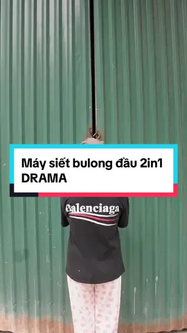 Máy siết bulong đầu 2in1 DRAMA #dtsshop#trending#DRAMA#dienmaydts#TikTokShop#maysietbulong