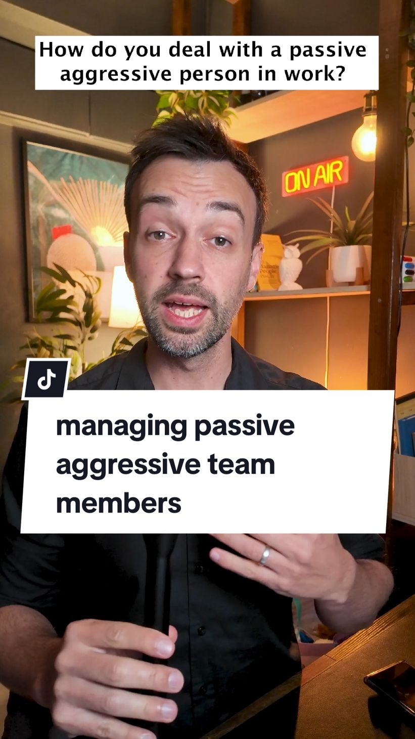 Replying to @kategoodwin25 do you manage passive aggressive team members in  work?  #management #newmanager #managementskills #manager #leadership #work 