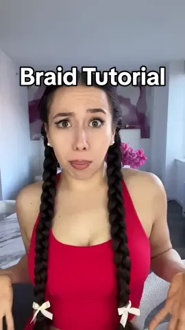 Braid Tutorial🎀 #hairtok #hairstyle #howtobraid #braidhair 