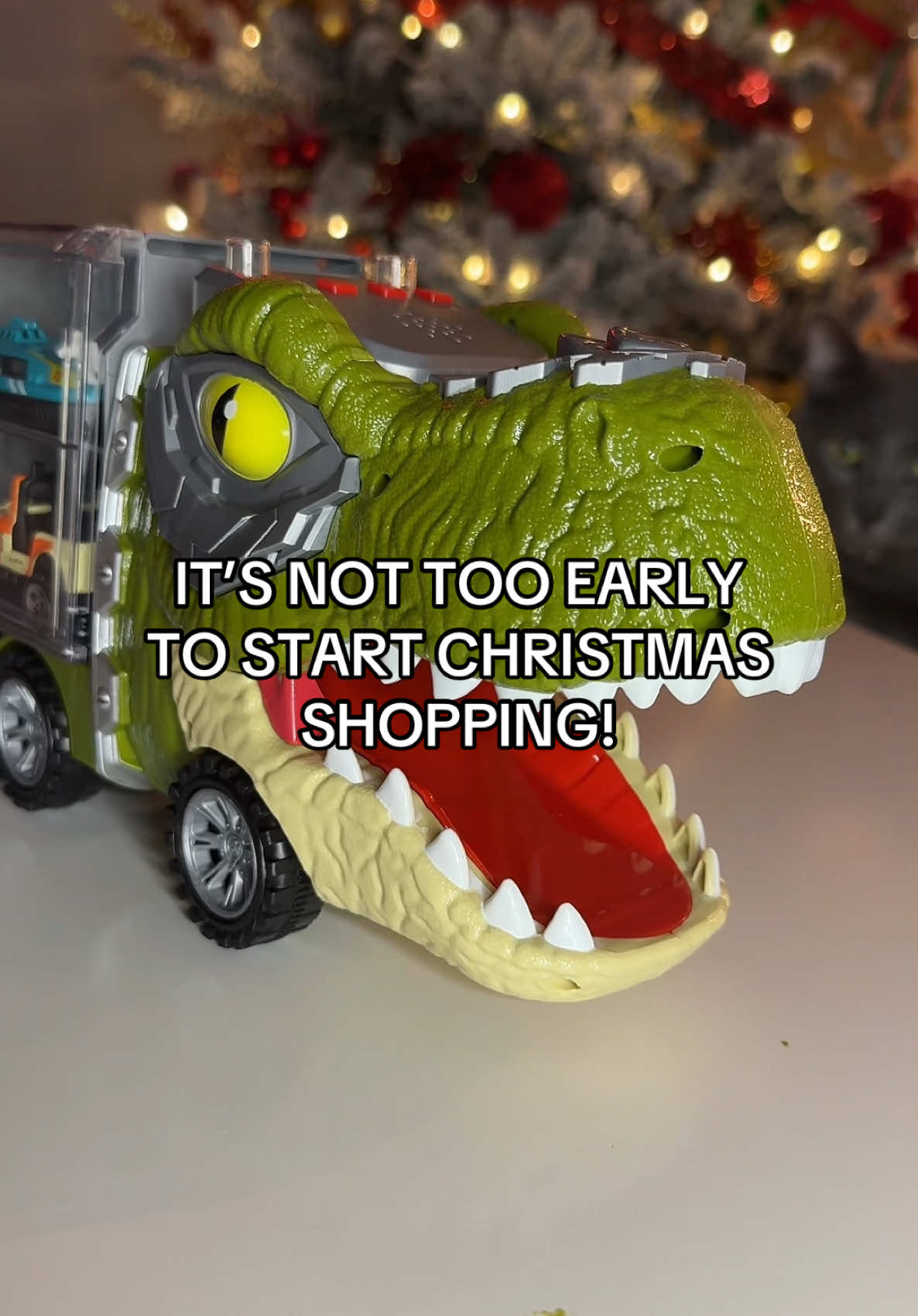 Dinosaurs & cars? A little boys christmas dream! #tiktokshopblackfriday #tiktokshopcybermonday #tiktokshopholidaydeals #tiktokshopholidayhaul #christmasgiftideas #kidstoys 