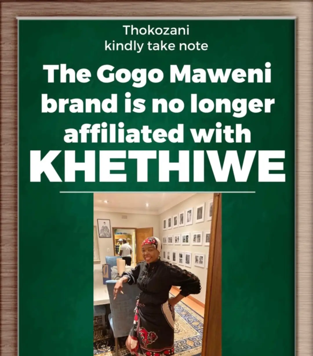 Kindly take note the person mentioned above is no longer working for us, any assistance from her has nothing to do with the Gogo Maweni brand thank you 🙏🏾 #maweni #gogomaweni #spirituality #spiritualtiktok #