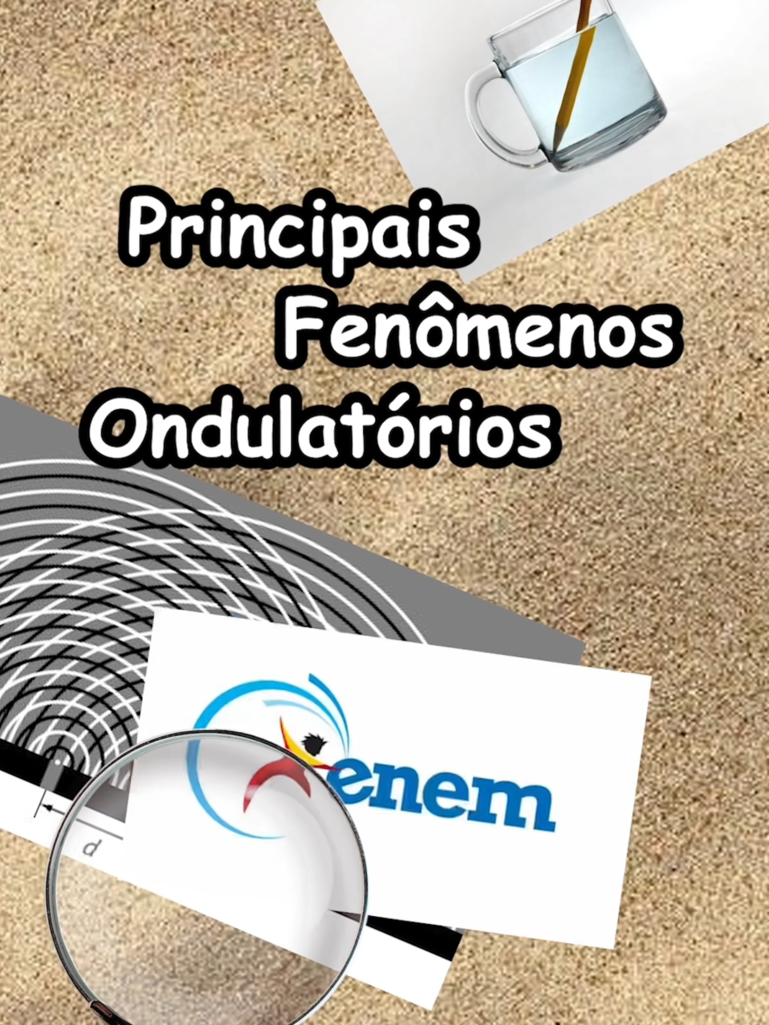 Fenômenos da Ondulatória para o Enem2024 #física #estudos #enem