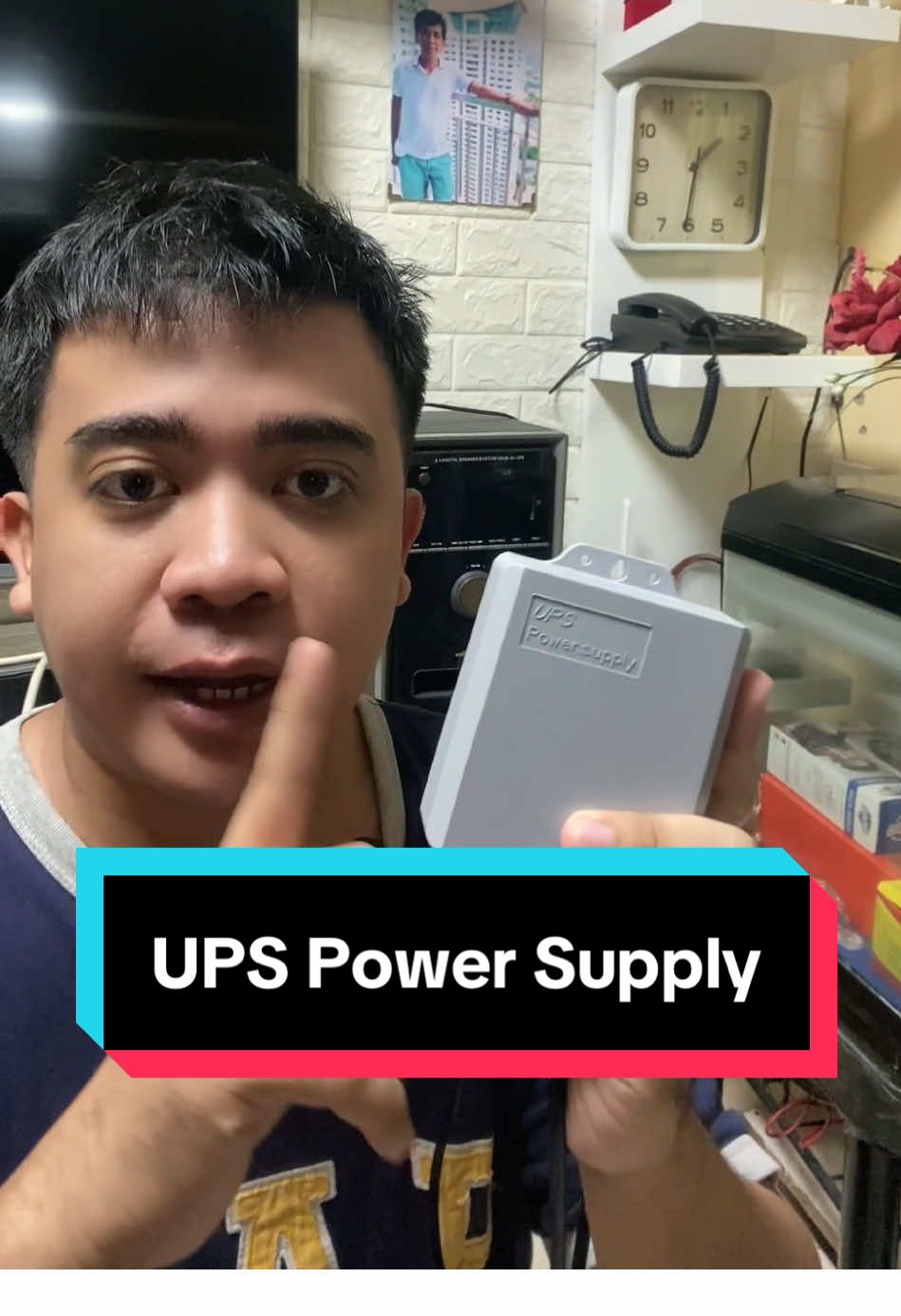 “Keep your WiFi and CCTV running kahit may brownout gamit ang UPS Power Supply na ito! Perfect for backup power sa mga essential devices mo para tuloy-tuloy ang connection at security. Sulit na investment para sa bahay o office!  #StayConnected #SecureEveryMoment #ups #upspowersupply #sianking 