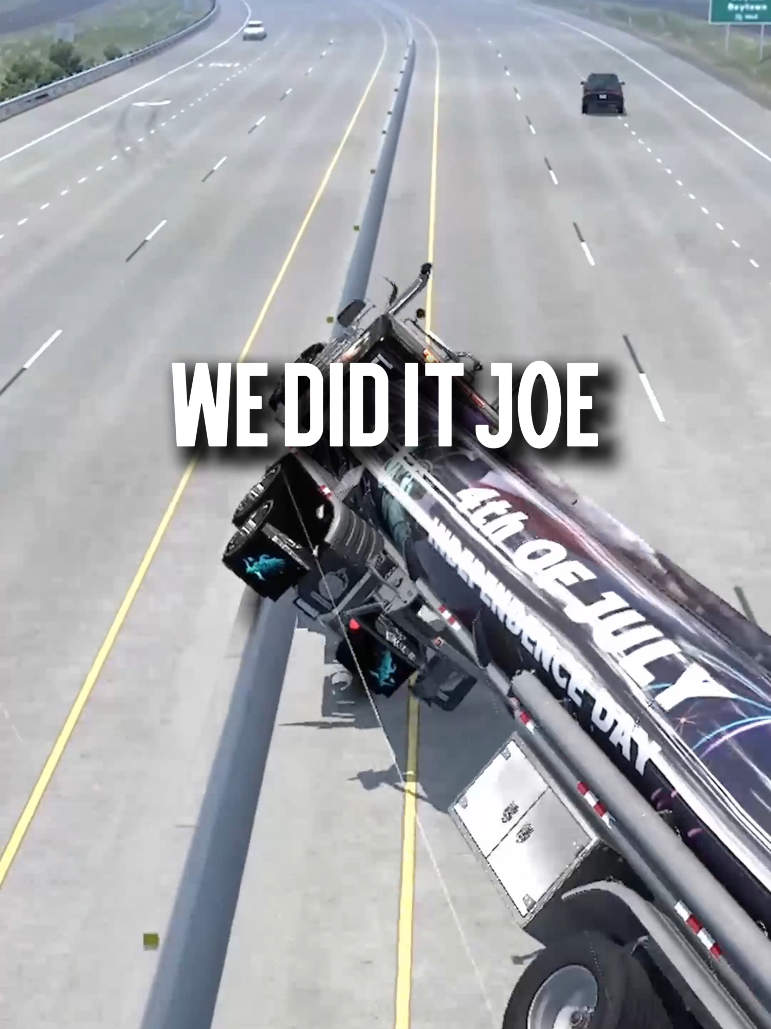 WE DID IT JOE! 🇺🇸❤️🛢️🛣️ Proud patriot oil queen checking in and rarin' to go! #americacore🚘🏈🍔🇺🇸 #hopecore #tiktokpartner #satire #usa #brainrotcore😘🐺 #americantrucksimulator
