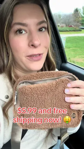 Grab this awesome stocking stuffer or Christmas gift for less than six dollars with free shipping right now! ##beltbag #sherpabag #tiktokshopcybermonday #tiktokshopblackfriday #holidaycountdown #tiktokshopholidayhaul #giftsforher 