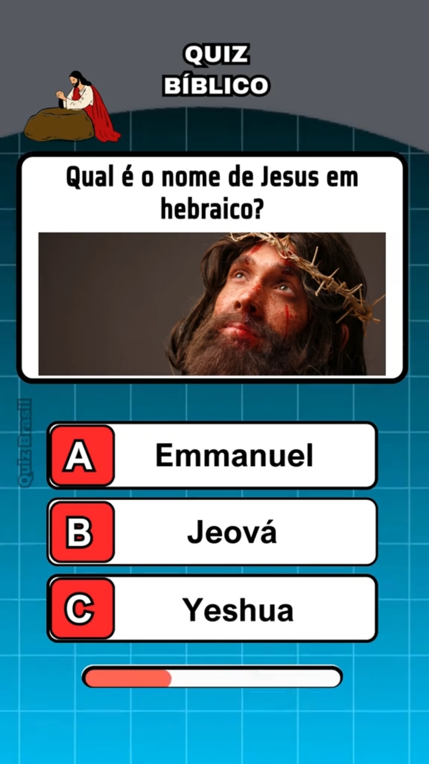 Quiz bíblico #quizbiblico #conhecimento #aprender #quiz #quizbíblico