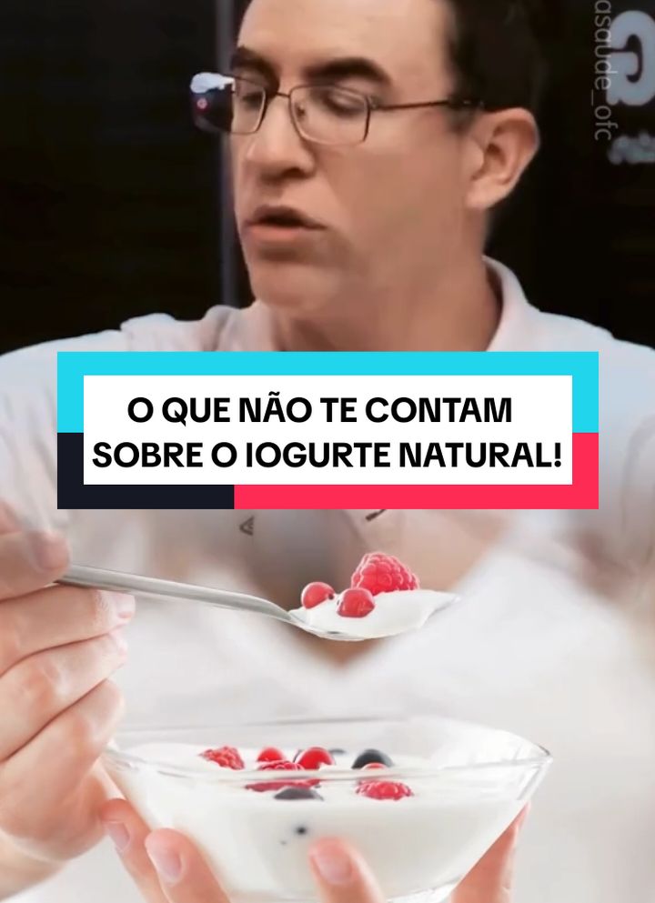 O que NÃO TE CONTAM sobre o IOGURTE NATURAL!  ▶️ Dr. Tiago Rocha no IRONBERGCAST! #saude #saudavel #alimentacaosaudavel #iogurte #iogurtenatural 