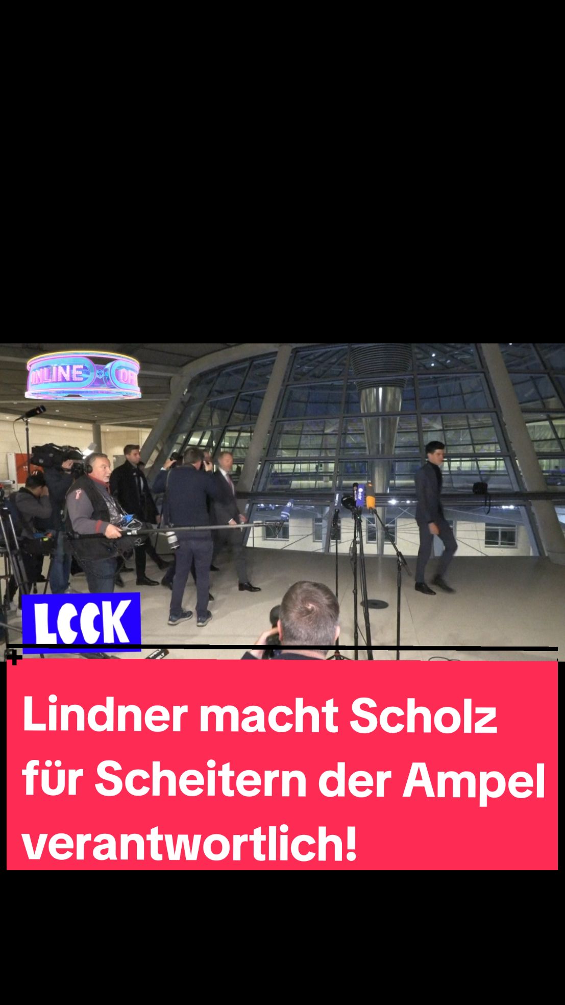 Nach seiner Entlassung als Bundesfinanzminister hat FDP-Chef Christian Lindner Bundeskanzler Olaf Scholz (SPD) für das Scheitern der Ampel-Koalition verantwortlich gemacht. Scholz habe einen 