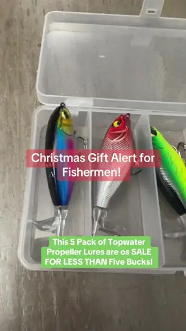 CHRISTMAS ALERT! #blackfriday #blackfridaydeals #cozycountdown #tiktokshopholidayhaul #stockingstuffers #tiktokshopcybermonday #tiktokshopblackfriday #fishinglure 