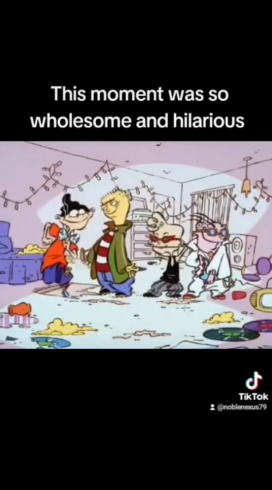 Ed Edd N Eddy Dance Party #edd #Ed #eddy #ededdneddy #cartoonnetwork #2000s #2000skids #2000snostalgia #2000sthrowbacks #2000scartoon #danceparty 