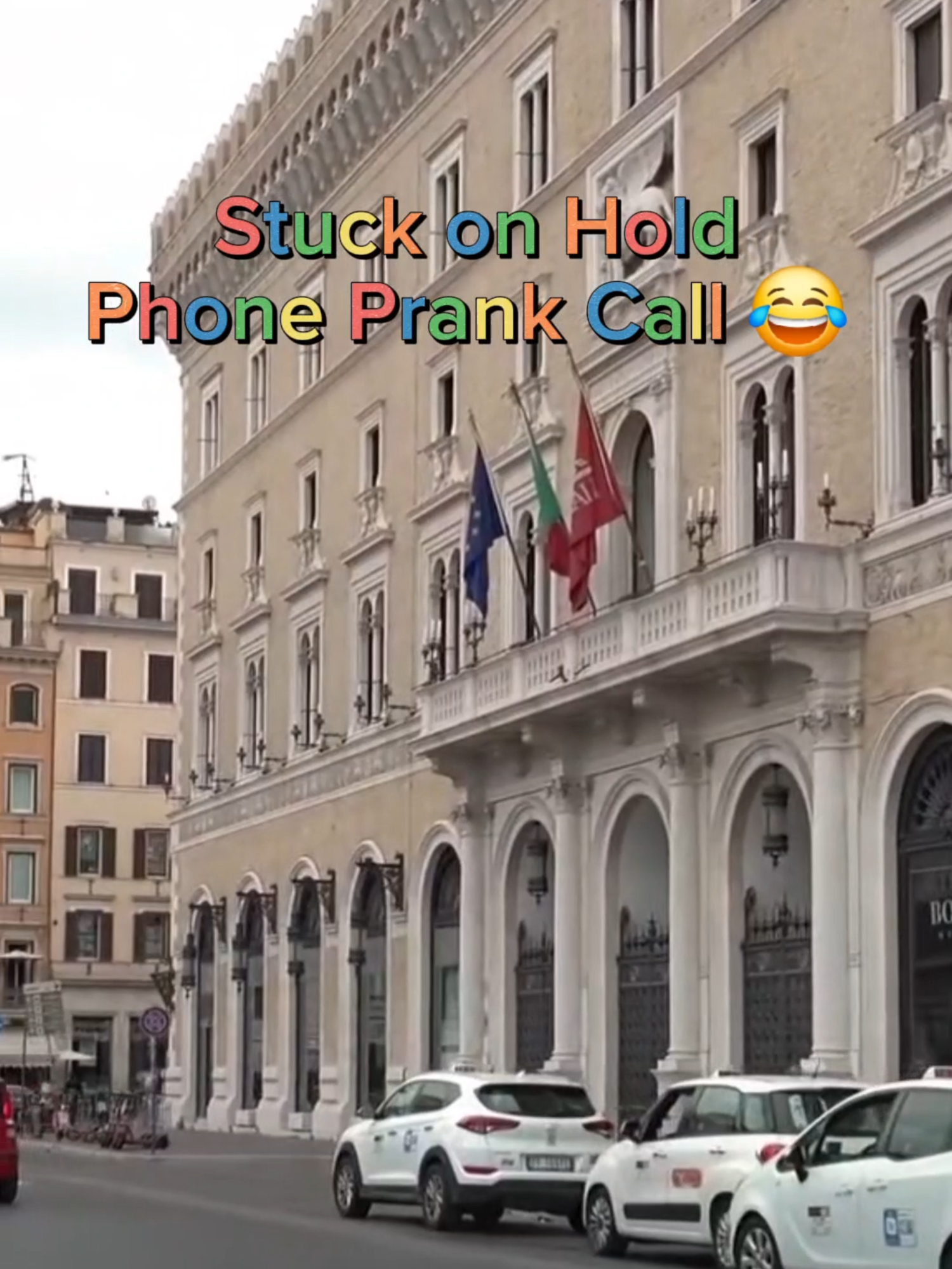 Stuck on Hold Phone Prank Call ☎️😂 #phoneprank #phonepranks #phoneprankcall #phonetapcall #fyp