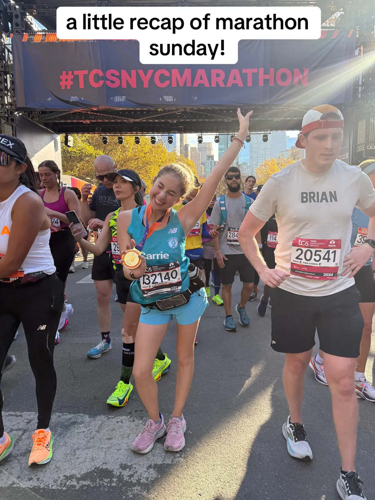 marathon sunday recap! 🏃‍♀️ #nycmarathon #marathon #marathontraining @TCS New York City Marathon 