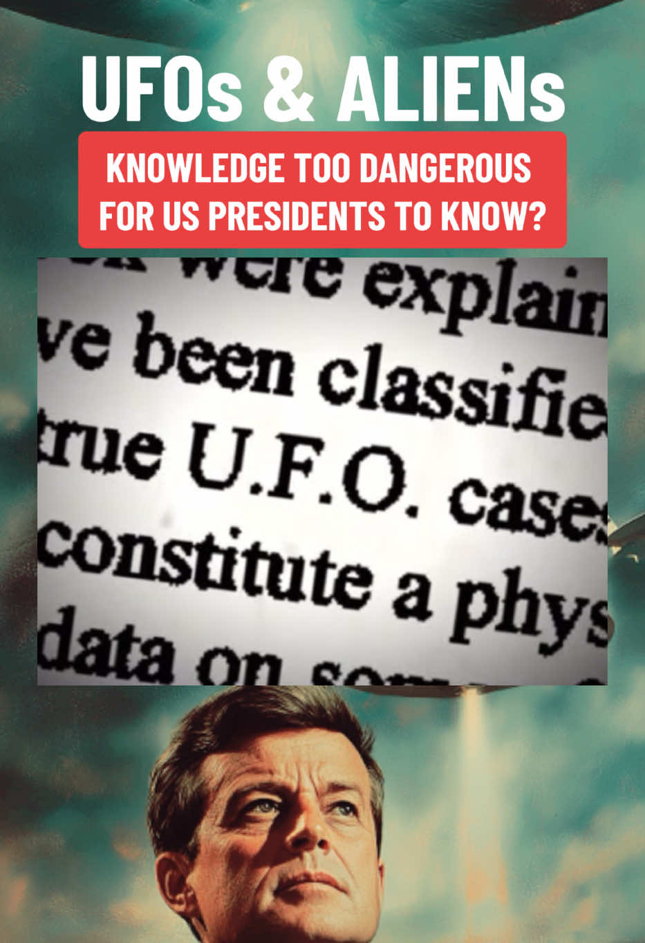 🛸 Is UFO & Alien Knowledge Too Dangerous for U.S. Presidents to Know? In the decades since President John F. Kennedy’s  tragedy, countless theories have surfaced, but declassified CIA documents called “Majestic-12” hint at a strange link between his passing and UFO secrecy. It’s said that JFK had a real interest in the UFO an alien phenomenon, and was seeking to obtain and potentially expose information relating to it. As questions around JFK’s un-aliving have circulated, many believe an ex CIA official named Reuben Efron, to be a key piece to the puzzle. Both his alleged personal UFO experiences—and his connection to Lee Harvey Oswald—hint at hidden knowledge within the intelligence community, that people did NOT want known. According to many, there is undisclosed knowledge about JFK’s curiosity regarding extraterrestrial phenomena, and the tragic day in Dallas, TX. Do U.S. Presidents face inherent danger when they get too close to the potential truth of the UFO / UAP topic? #ufos #uaps #uap #aliens #🛸 #hallucinationhippies #ufo #usa🇺🇸 #us #president  #jfk #majestic 