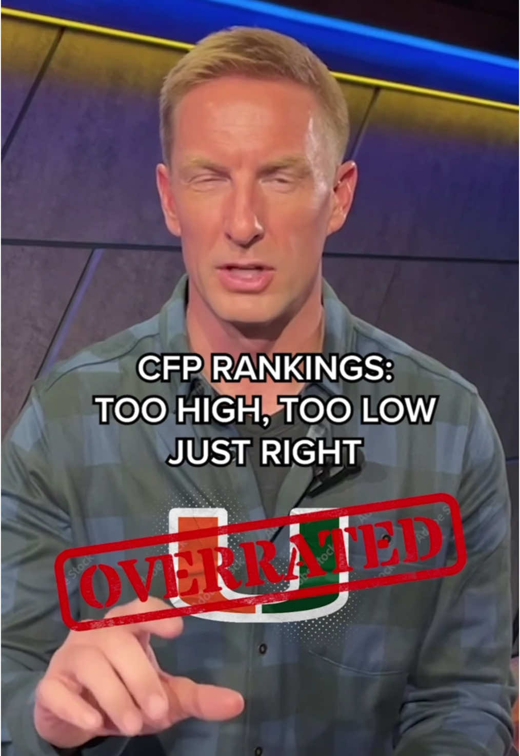 Too high, too low, or just right? 🤔 Joel Klatt shares his thoughts on where teams landed in the first CFP rankings 👀 Sponsored by @Dr Pepper #itsapepperthing  #cfbonfox #cfp #cfb #CollegeFootball #bigten #sec #acc #big12 #miami #byu #indiana #alabama #notredame #QuestionsFromFansville