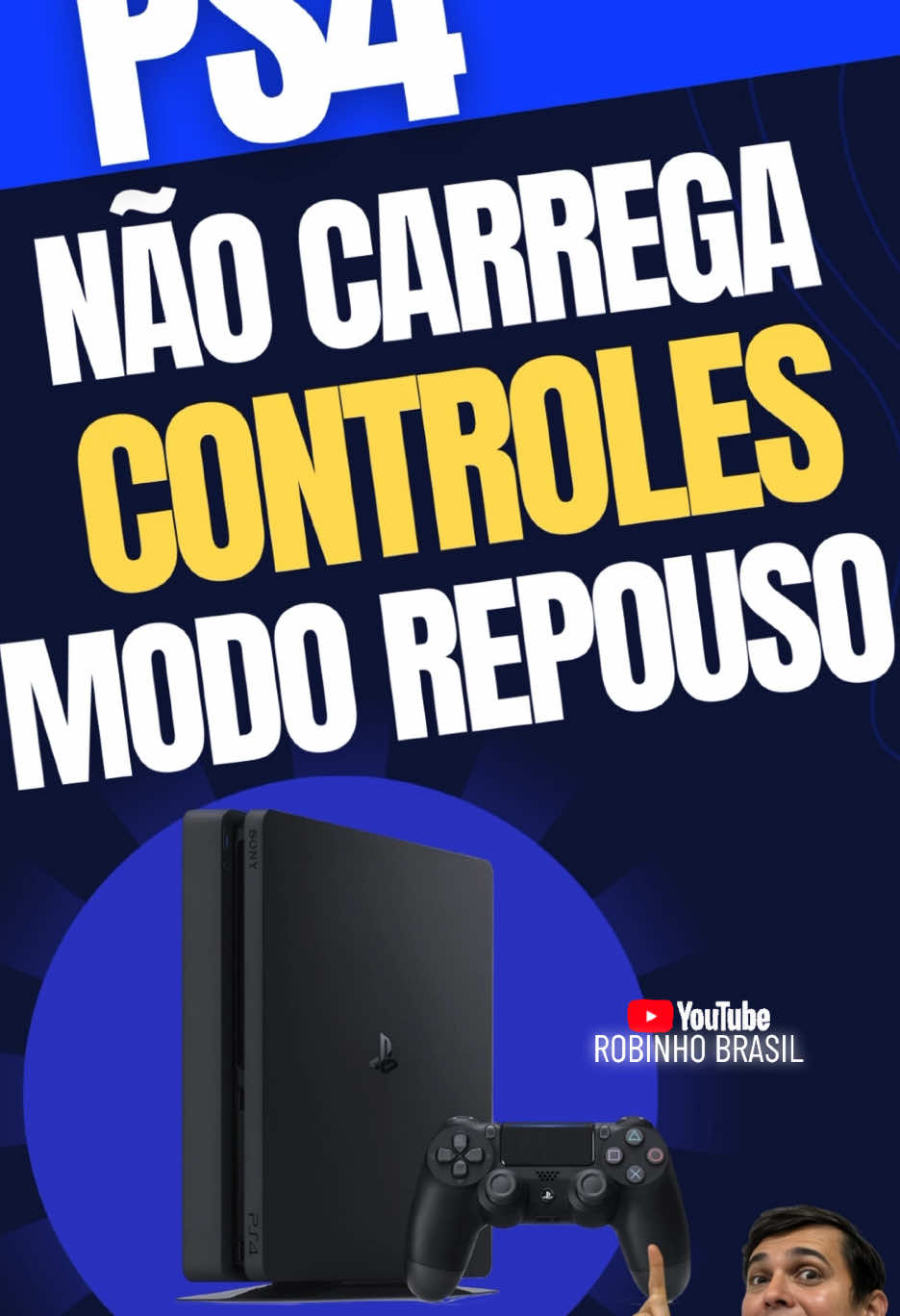 PS4 NÃO CARREGA CONTROLE NO MODO REPOUSO  #ps4 