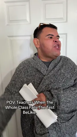 Teachers When The Whole Class Fails The Test BeLike!! Ya’ll Who Remembers How Awkward The Class Room Will Get ? 😆🤣 #fyp #teacher #school #highschool .