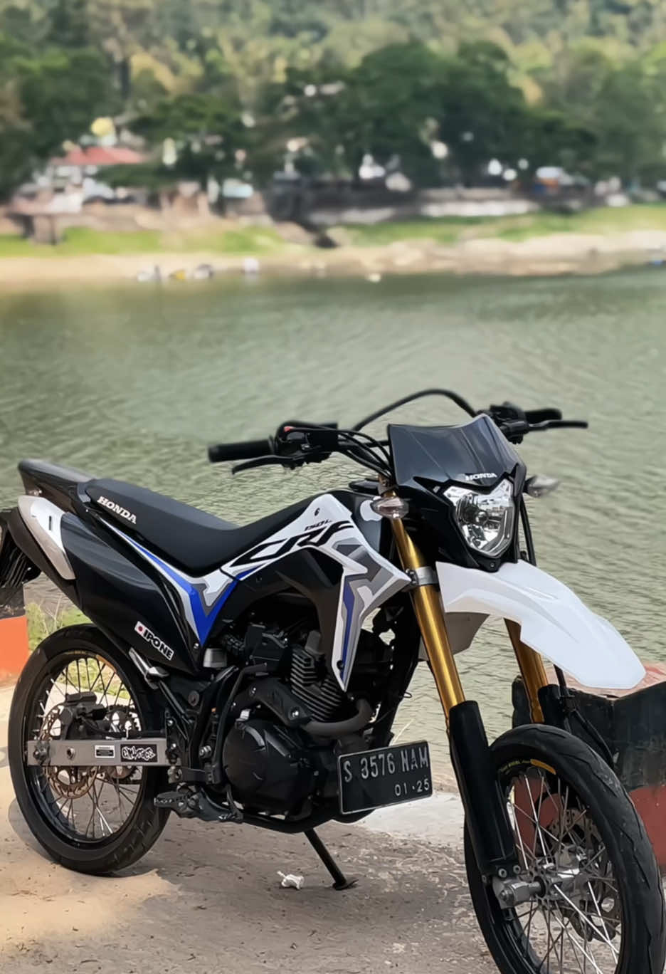 Ngebel🙌🏻 #crf #crf150l #penakproper 