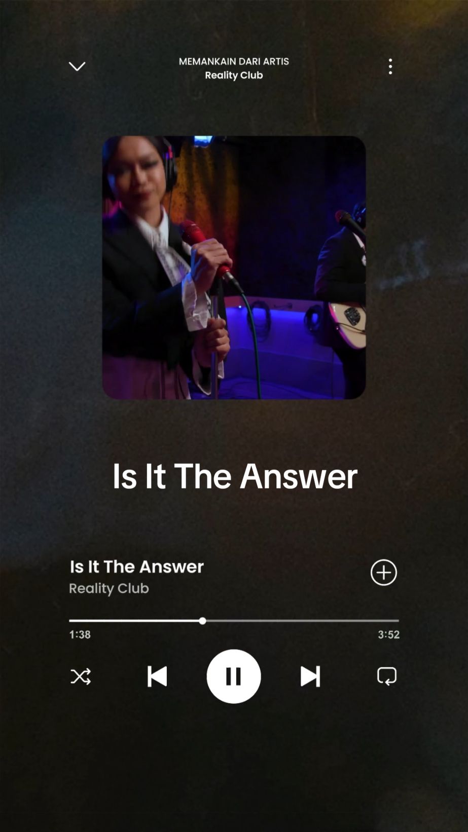 Reality Club - Is It The Answer #realityclub #isittheanswer #lyrics #translate 