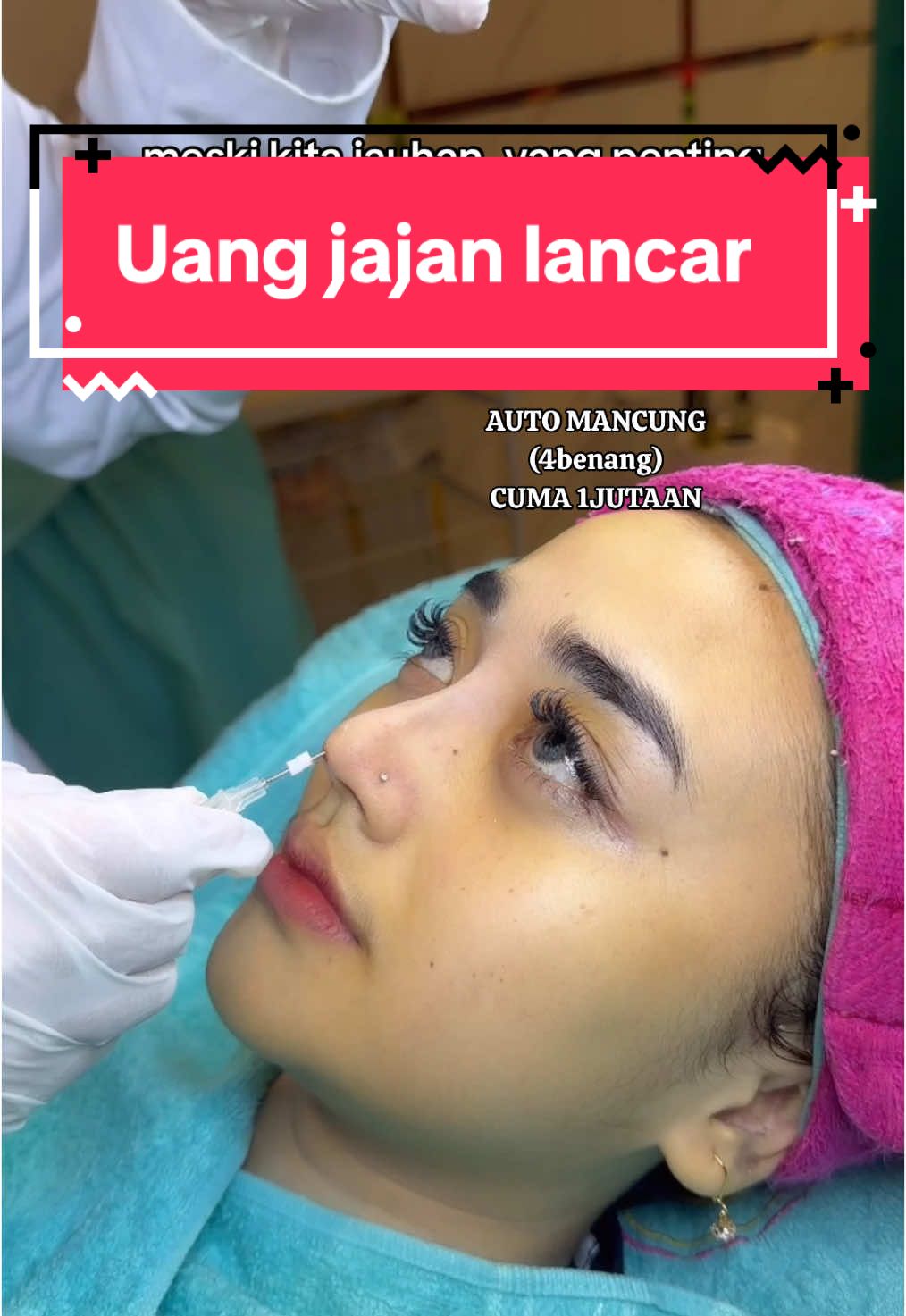 menyala sayangku🥰 #fyp #infuswhitening #suntikputih #klinikkecantikanbekasi #delonabekasi #mancunginhidung #klinikkecantikan #delonaaesthetic #tarikbenang #delona #facial #delonasc #ramadhan #benanghidung #botox #aestheticclinic #resolusi2025 #fillerbibir #sexylips #promoakhirtahun #newyearnewlook 