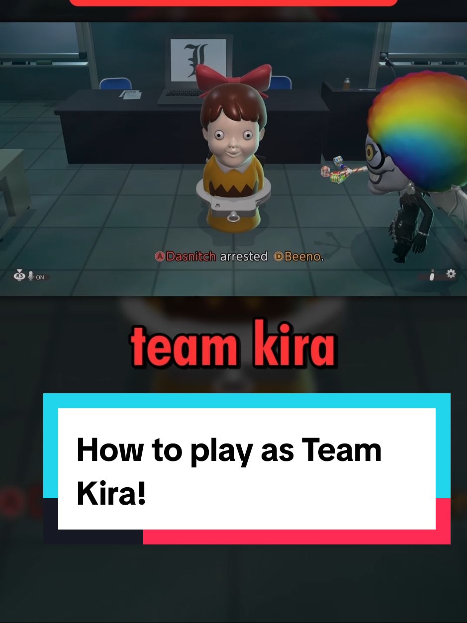 Here's a quick guide on how to play as Team Kira in the new social deduction game, DEATH NOTE Killer Within! #deathnote #bandainamco 