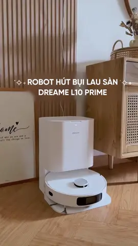 Thoải mái dành thời gian cho bản thân và gia đình, quét lau nhà cửa cứ để Dreame L10 Prime lo 💯 #dreamevietnam #robotlaunha #robothutbui #dreamel10prime 