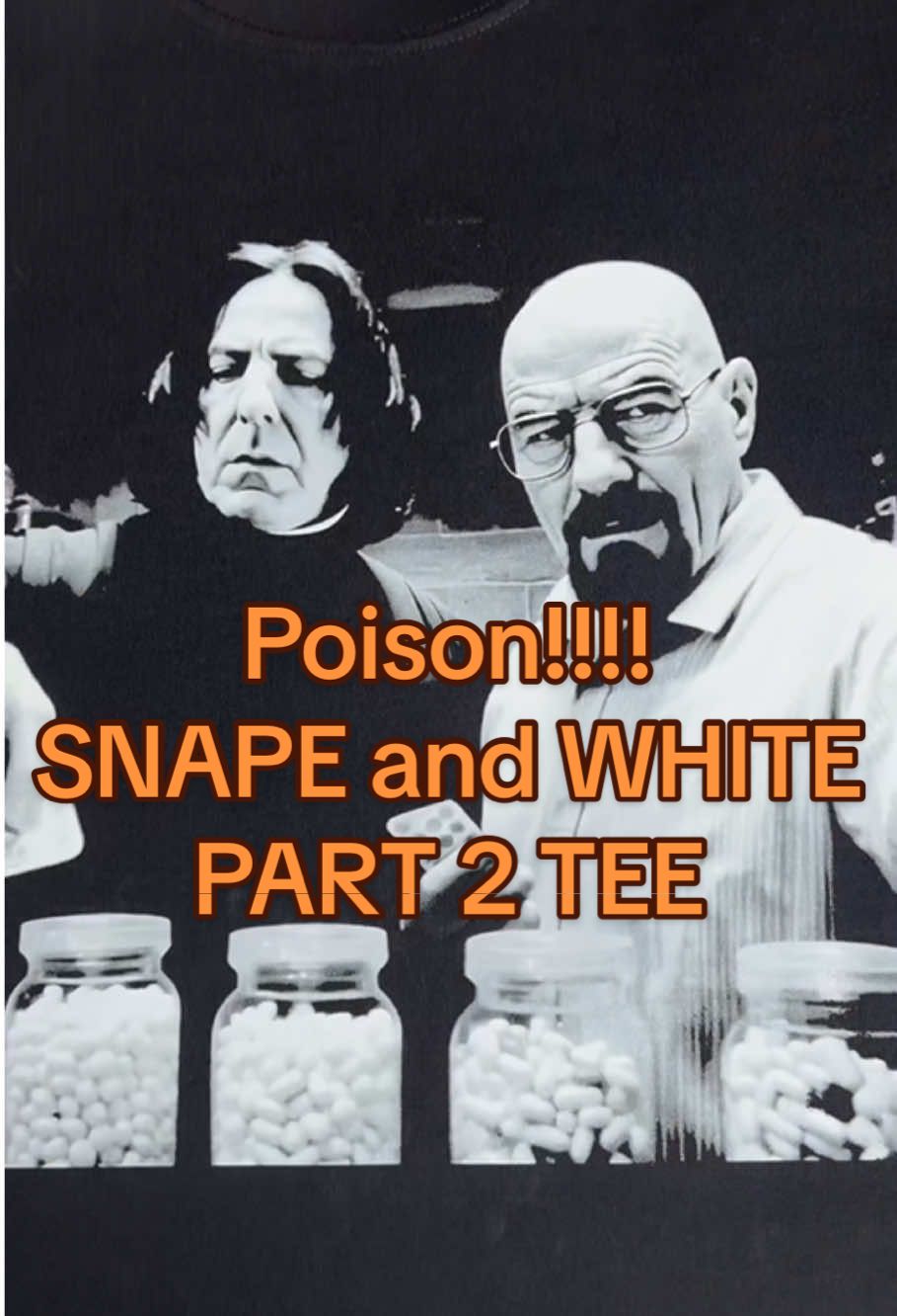 DON’T WATCH THIS VIDEO BECAUSE YOU’LL BE CAPTIVATED BY SNAPE AND WHITE SHIRT 🔥#tiktokshop #harrypotter #severussnape #walterwhite #breakingbad #giftideas 