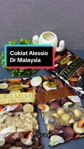 Coklat Alessio Almond Tiramisu #coklatalessio #alessio #coklatmalaysia #oleholehmalaysia 
