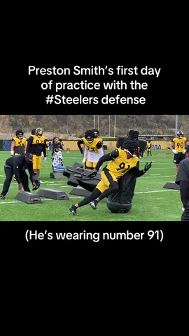 welcome to pittsburgh preston smith! #steelers #herewego #pittsburgh #iheartradio #fyp 