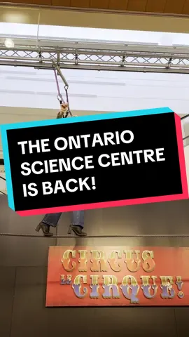 The Ontario Science Centre is back in action with two new satellite locations. The first opens this week at Sherway Gardens. #onpoli #ontariosciencecentre #toronto #sherwaygardens #fyp #640toronto #Science 