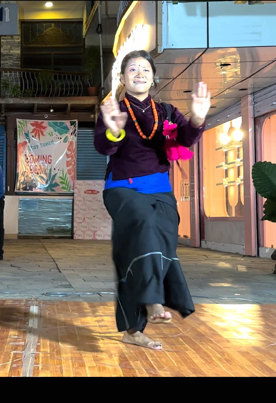 Sannani nepali cultural bhailo dance at lakeside pokhara #fyp #foryou #dance #culturedance #bhailo #tihar2024 #tihar #pokhara #lakeside  