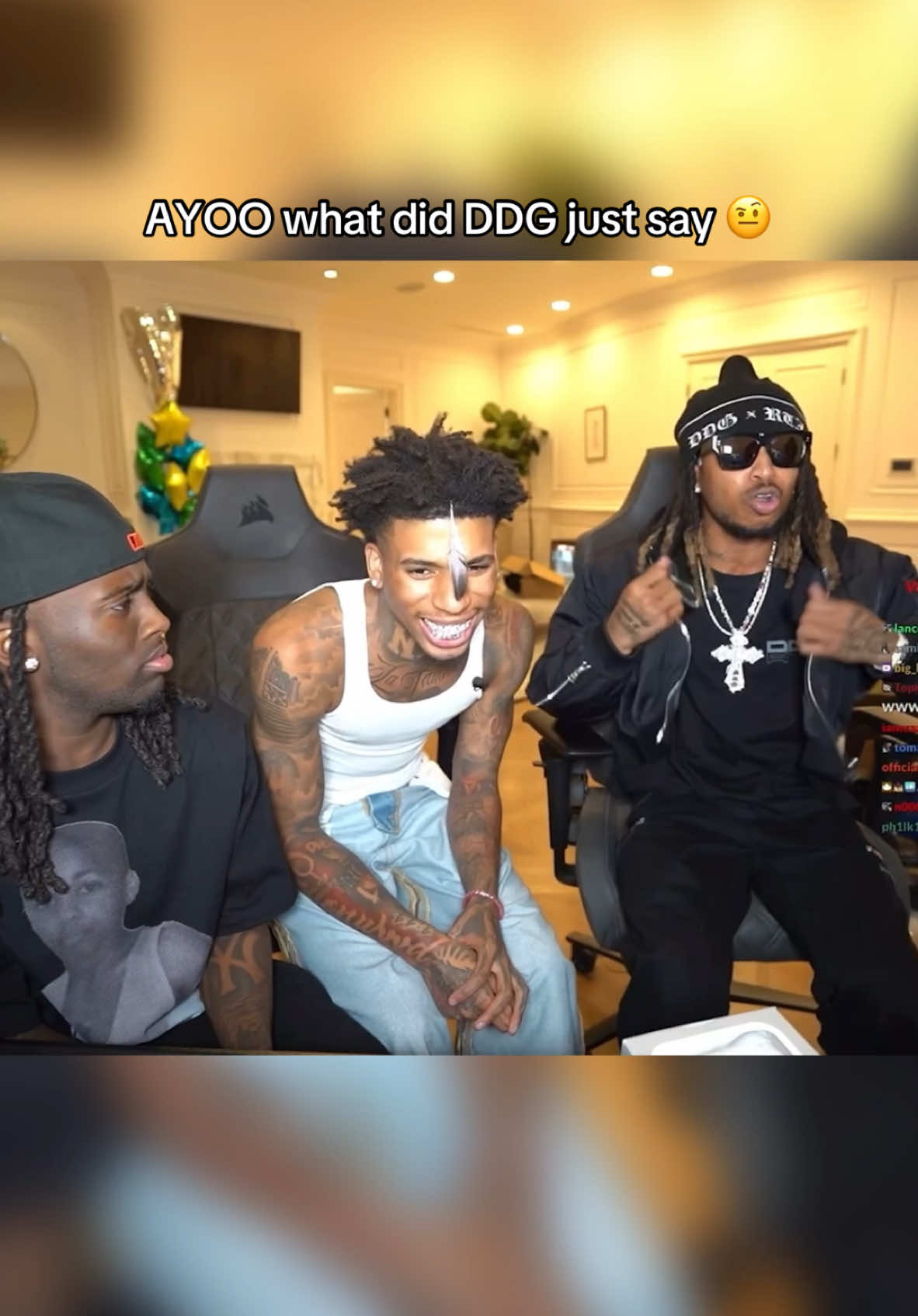 AYO 😭🤨 @DDG #kaicenat #nlechoppa #ddg #kaimafia #amp #fyp 