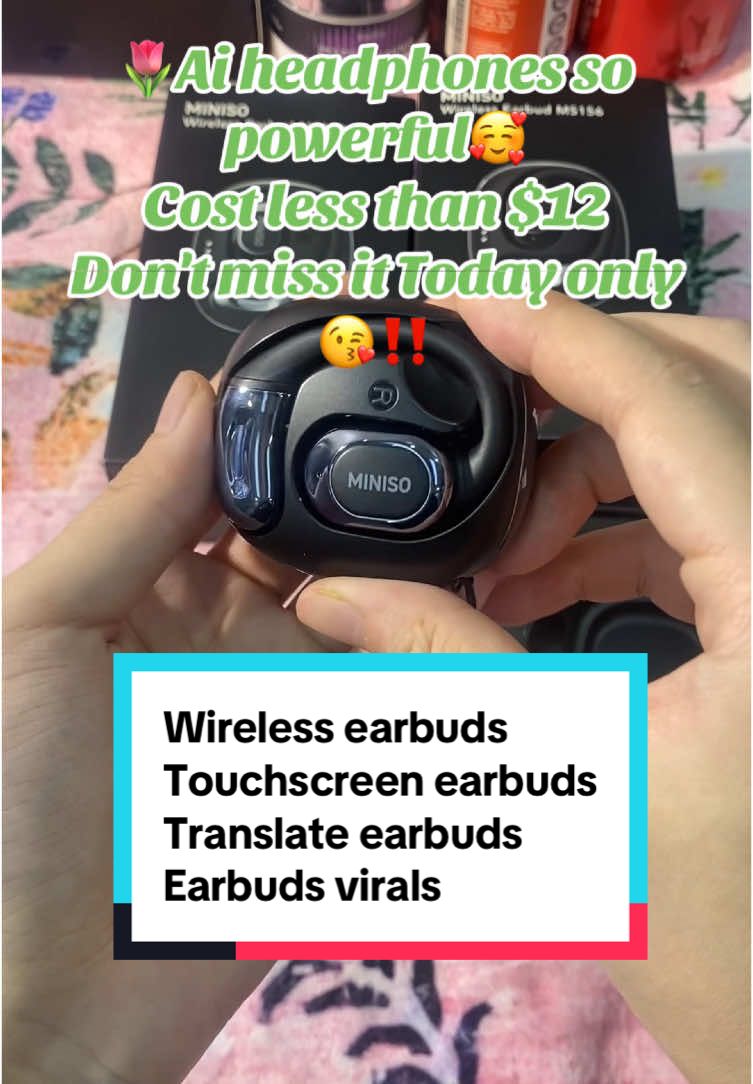 🔥🔥⏰Highly recommend this Ai wireless earbuds 👍💯This earbuds awesome works great 👍😎#falldealsforyou #earbudswireless #headphoneforbetterexperience #headphones #overearheadphones #earbudsviral #wirelessearbuds #headphonesrecommended #headphones🎧 #earbuds #tiktokmademebuyit#tiktokshopblackfriday #tiktokshopcybermonday #spotlightfinds