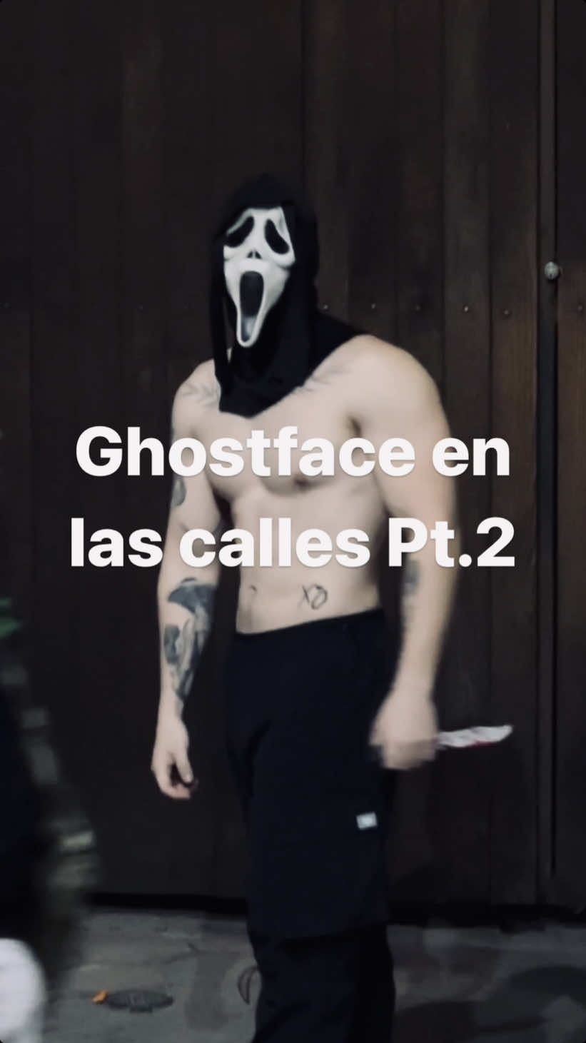 No creeran sus reacciones 👻 Pt.2 #ghostface #gymrat #reaction #reacciones #miedo #reaccion #calle #publico #halloween #scream #parati #fyp #goviral #viral #disfraz #ghostfacecosplay #mascara #ghostfacemask #horrortok #ghostfacescream #bu #reelshalloween 