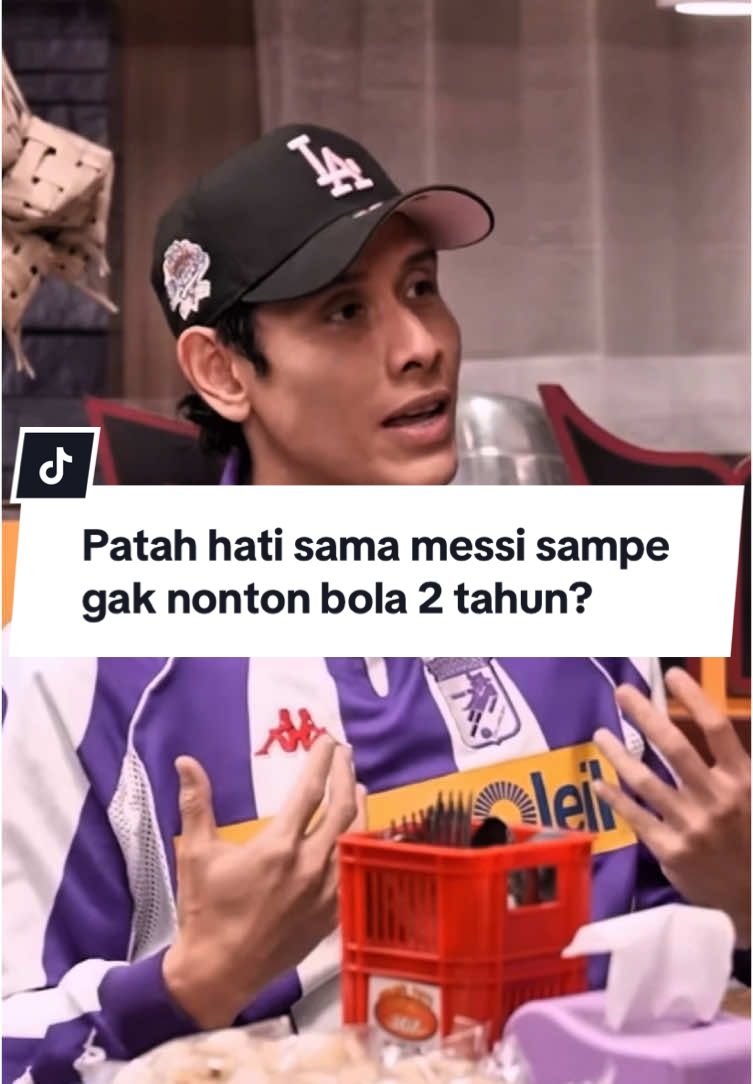 PATAH HATI SAMA MESSI SAMPE GAK NONTON BOLE 2 TAHUN? #ganindrabimo #prazteguh #ebelcobra #messi #karbit #barcalona #goyanglidah #podcastclips #fyp  