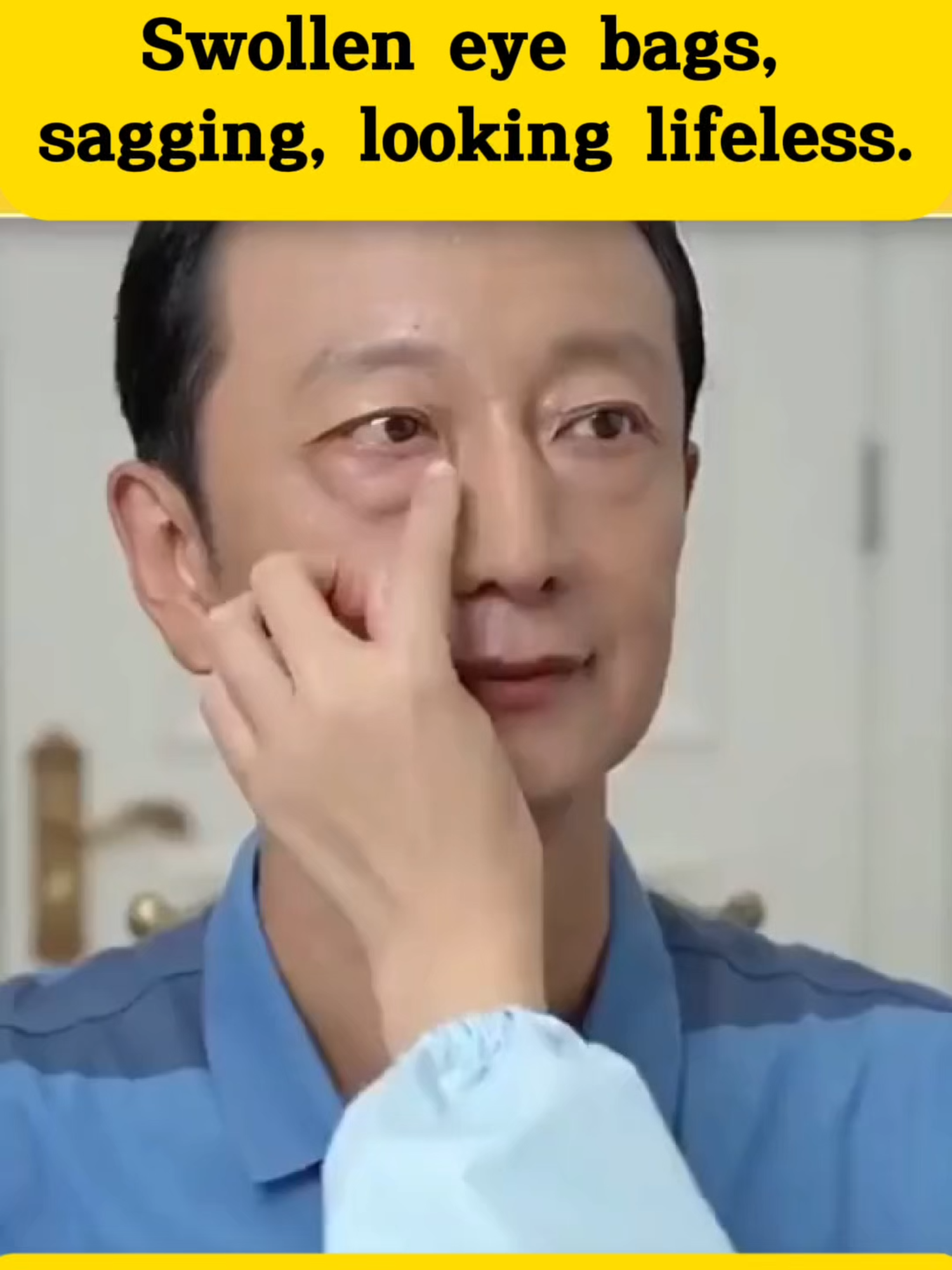 Get rid of sagging eye bags due to age easily with Abera