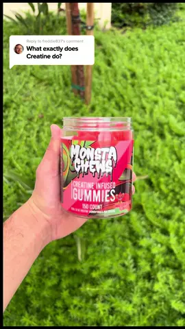 The best part is the taste 🤤#monstachews #creatinegummies #fyp 