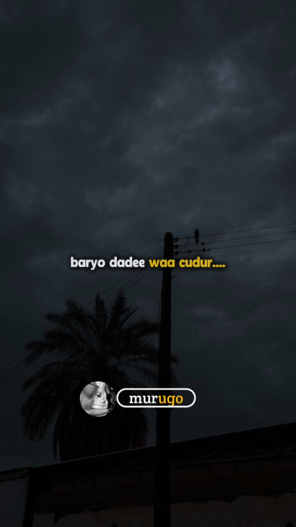 baryo daded waa cudur#😭😭😭😭😭😭💔💔💔💔 #murugo🥲😭🥺 #somalitiktok #fyp 